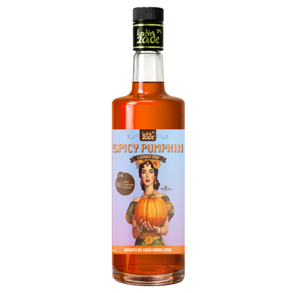 Baharatlı Bal Kabağı Aromalı Şurup 70 cl – Kahve, İçecek ve Tatlılar İçin Özel Lezzet